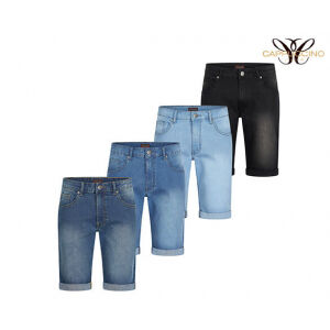 De Cappuccino Jeans Shorts zijn verkrijgbaar in verschillende maten en wassingen. 