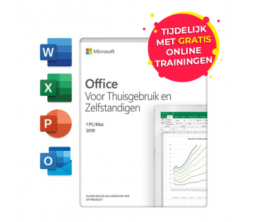 Microsoft Office 2019 incl. Trainingen.