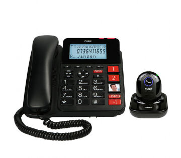 De Fysic FX3960 Huistelefoon met SOS Paniekknop.